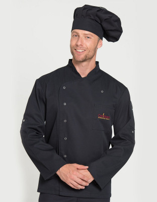 Herren Kochjacken in Schwarz kaufen