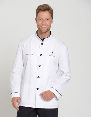 Servicejacke Herren Weiß