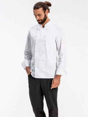 Günstige Kochjacke Weiß