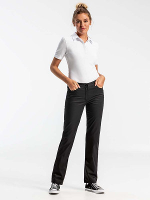 Kochhosen Damen Schwarz