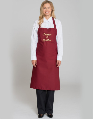 Latzschürze Gastronomie besticken