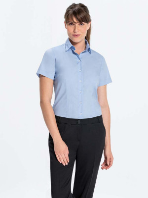 Damen Bluse Hellblau