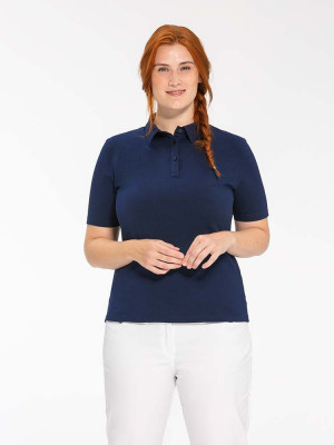 Damen Poloshirt Blau