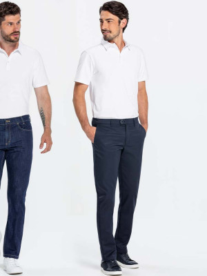 Chino Herren Dunkelblau