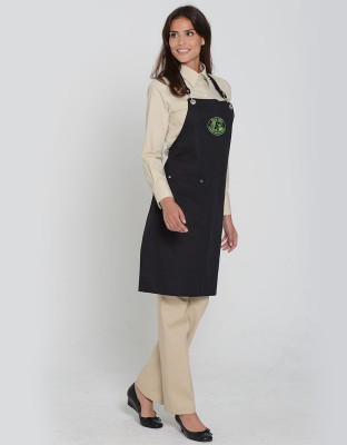 Schwarze Latzschürzen