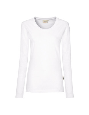 Damen Longsleeve Weiß
