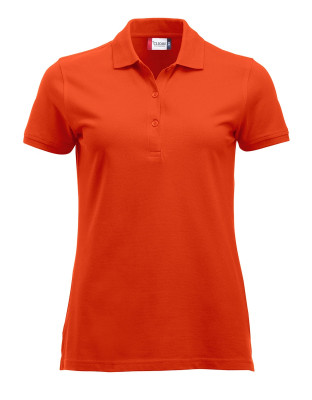 Günstige Poloshirts Damen Orange