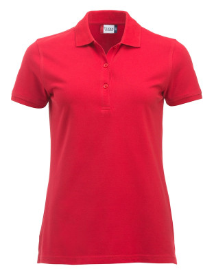 Günstige Poloshirts Damen Rot