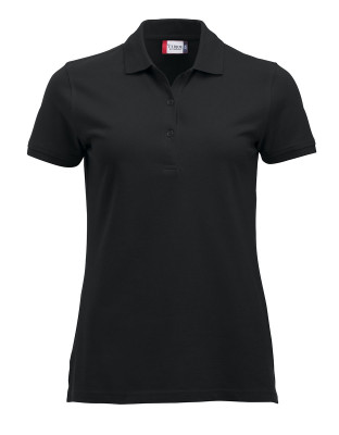 Günstige Poloshirts Damen Schwarz