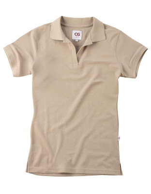 Damen Poloshirt ohne Knöpfe