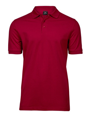 Poloshirt Herren Stretch Rot