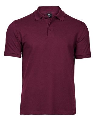 Poloshirt Herren Stretch Weinrot