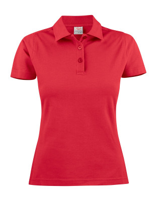 Poloshirt Damen Rot