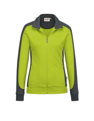 Damen Sweatjacke Hellgrün