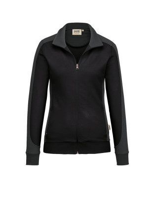 Damen Sweatjacke Schwarz