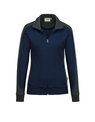 Damen Sweatjacke Dunkelblau