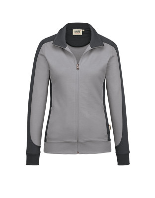 Damen Sweatjacke Grau