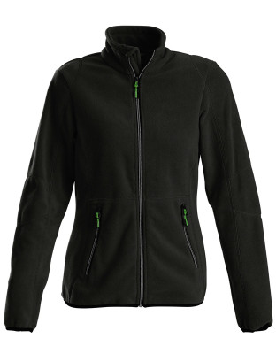 Fleecejacke Damen Schwarz