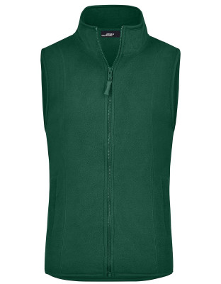 Fleeceweste Damen dunkelgrün