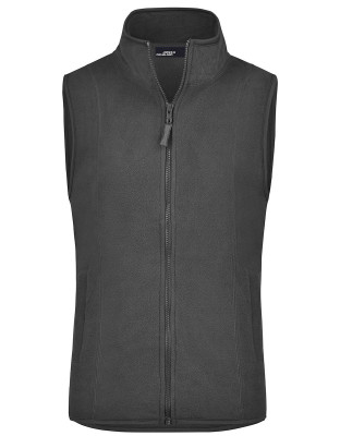 Fleeceweste Damen dunkelgrau