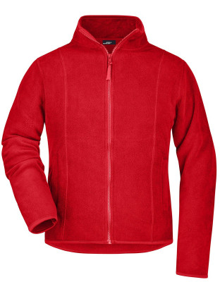 Fleecejacke Damen Rot