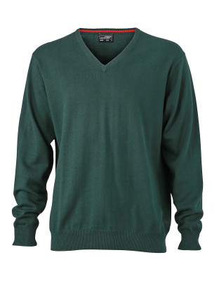 Strickpullover Herren Grün