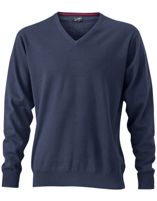 Strickpullover Herren Dunkelblau