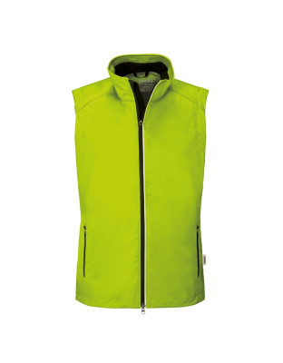 Herren Softshell Weste Hellgrün