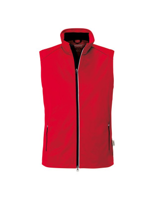 Herren Softshell Weste Rot