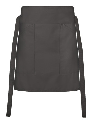 Kurze Schürze Dunkelgrau