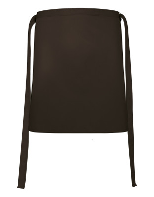 Kurze Schürze in Chocolate Braun