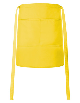 Kurze Schürzen Gelb besticken