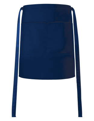 Kurze Schürzen Blau besticken