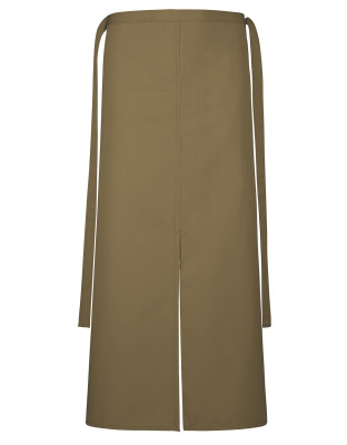 Lange Kellnerschürze Braun