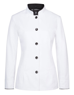 Servicejacke Damen Weiß