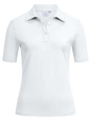 Damen Poloshirt Weiß