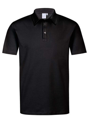 Herren Poloshirt Schwarz