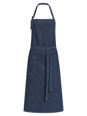 Latzschürze Jeans Blau