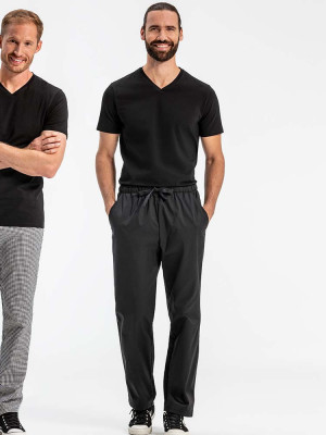 Kochhose mit Gummizug