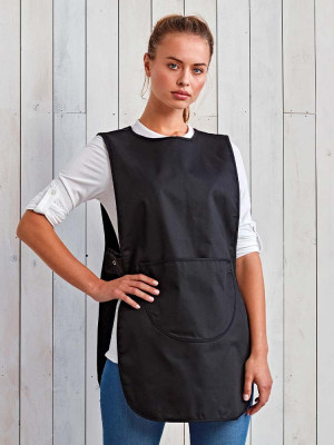 Damen Umhänge-Kasack Tabard Lang