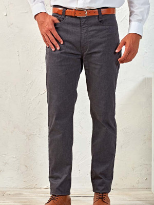 Chino Jeans Herren Dunkelgrau