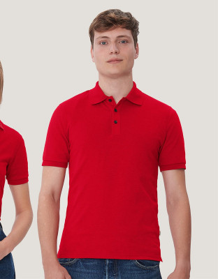 Rotes Poloshirt Herren