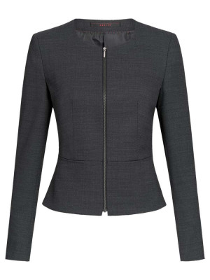 Kurzblazer Damen Schwarz