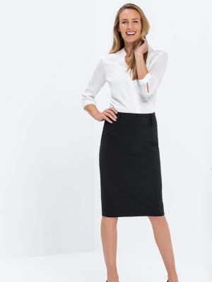 Bleistiftrock in Schwarz