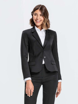 Damen Blazer Basic Slim Fit