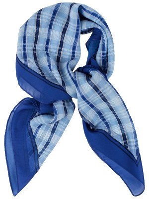Tuch blau kariert