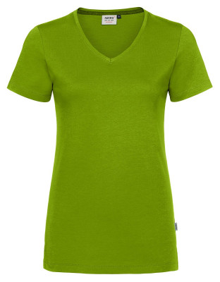 Arbeits T-Shirt Kiwi-Grün Damen