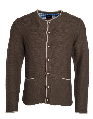 Trachten Strickjacke Braun