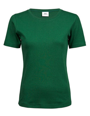 T-Shirt Rundhals Damen Grün