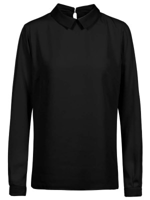 Schlupfbluse Schwarz